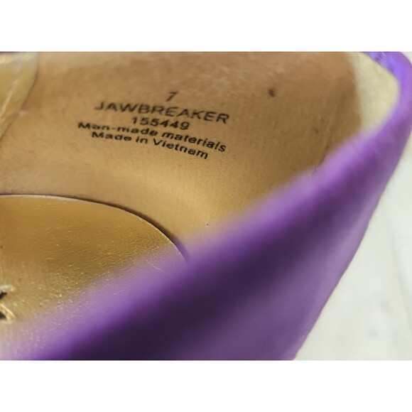 XAppeal Purple Jawbreaker Size 6 Microfiber Platform Stilleto  Pump - Picture 12 of 12